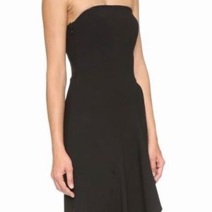 Milly Strapless Black Dress